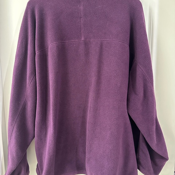 Lululemon Men’s Fleece Purple Half-Zip Sweater - Picture 2 of 3